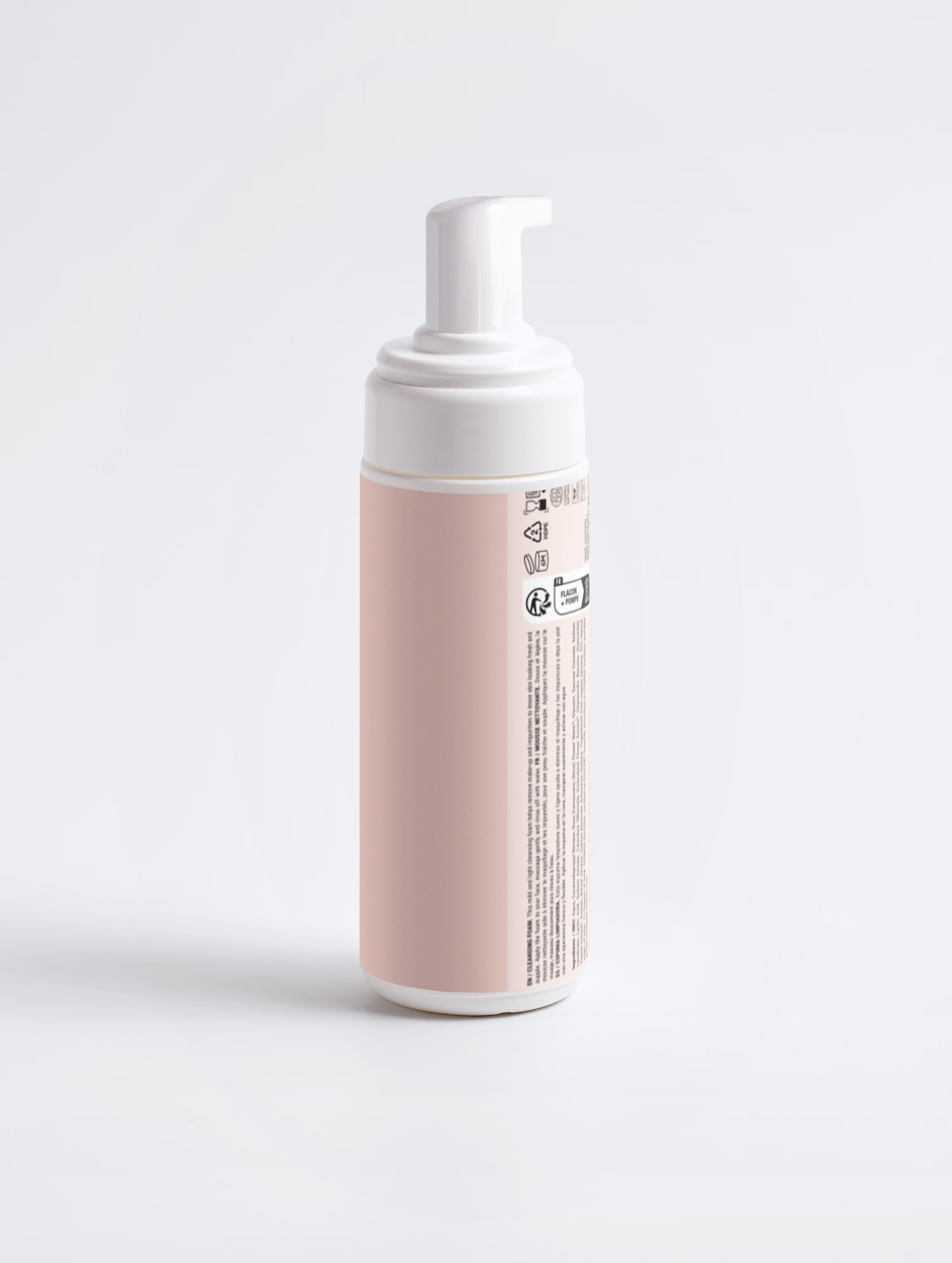 Petal milk cleansing foam